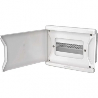 Quadro de Distribuição de Pvc Embutir Branco 6/8 Disjuntores Sem Barramento - Krona#SIMONLEX#