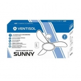 Ventilador De Teto Sunny Branco 3 PAS 220v - Ventisol#SIMONLEX#