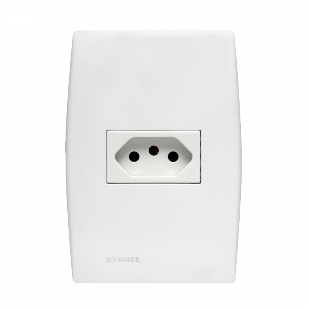 Tomada 2p+T 10a Ilus - Soprano#SIMONLEX#