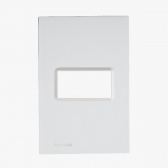 Placa 4x2 1 Modulo Horizontal S/ Suporte Delta - Soprano#SIMONLEX#