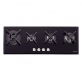 Cooktop a Gás Glass Slim Flat 4GG B 100 Safestop - Tramontina#SIM#