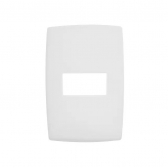 Placa 2x4 branco 1 Seção Horizontal Pial Plus - Legrand#SIMONLEX#