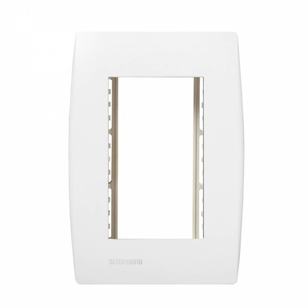 Placa 4x2 3 Modulo Juntos C/Suporte Ilus - Soprano#SIMONLEX#