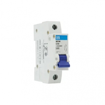 Disjuntor Unipolar Din 50A C Mdw 3kA - Weg#SIMONLEX#