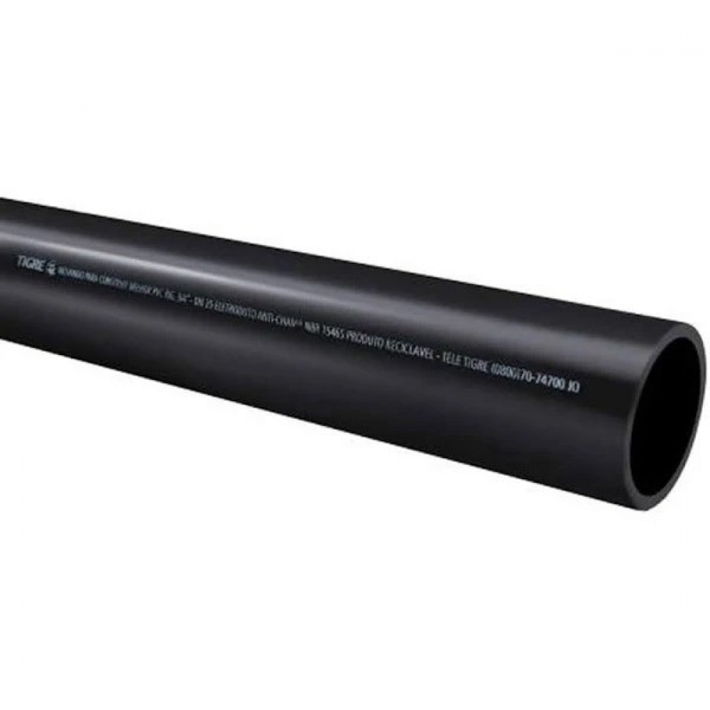 Tubo Eletroduto Soldável 50mm - Tigre#SIMONLEX#