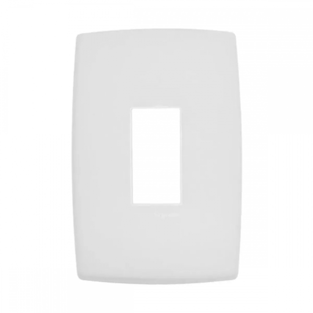 Placa 1 Posto Horizontal 4X2 Branca Pial Plus - Legrand#SIMONLEX#