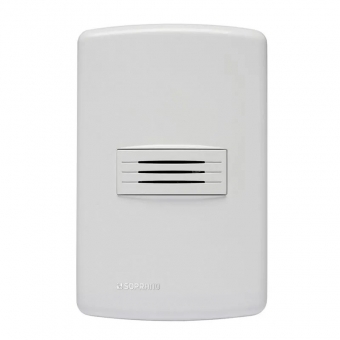 Duale Cigarra Eletrônica Branca Bivolt 4X2 - Soprano#SIMONLEX#