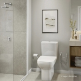 Bacia + Caixa Acoplado Kit Completo Clean - Branco - Deca#SIM#