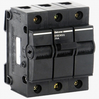 Disjuntor Tripolar Nema B 20A - Eletromar#SIMONLEX#