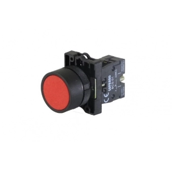 Botão Pulsador Vermelho C/Bloco - Soprano#SIMONLEX#