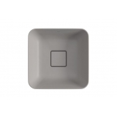 DECA CUBA SOBREPOR QUADRADA 30CM CINZA ANTRACITE#SIM#