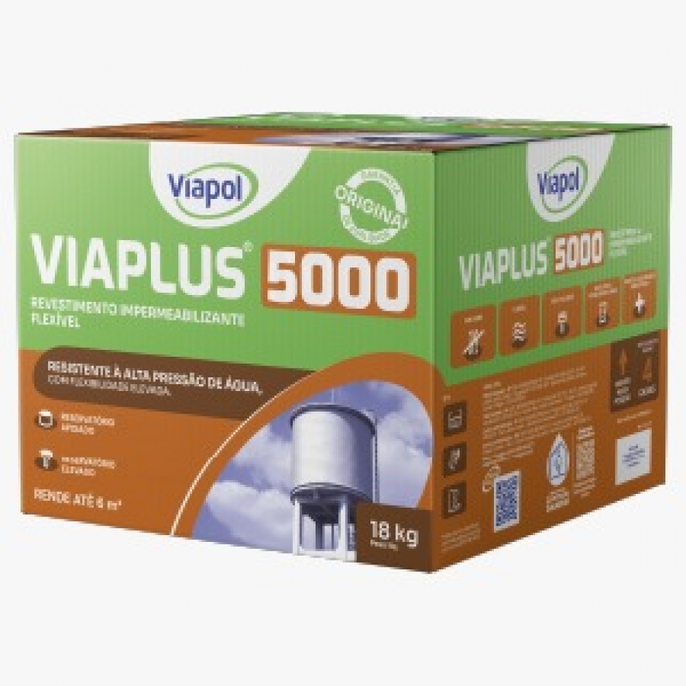 Viaplus 5.000 Cx 18kg - Viapol#SIMONLEX#