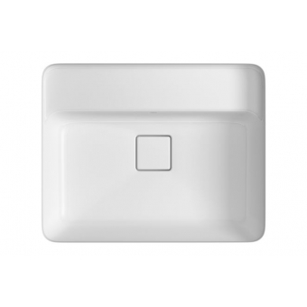 Cuba De Embutir Retangular Com Mesa 50cm Slim - Branca - Deca#SIM#