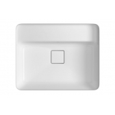 Cuba De Embutir Retangular Com Mesa 50cm Slim - Branca - Deca#SIM#