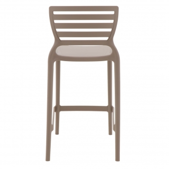 Cadeira Sofia Alta Residência em Polipropileno e Fibra de Vidro Camurça - Tramontina#SIM#