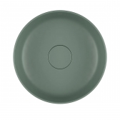 Cuba Redonda De Apoio 30cm Slim - Sálvia - Deca#SIM#