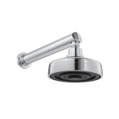 Chuveiro Com Tubo de Parede Redondo Acqua Plus - Cromado - Deca#SIM#