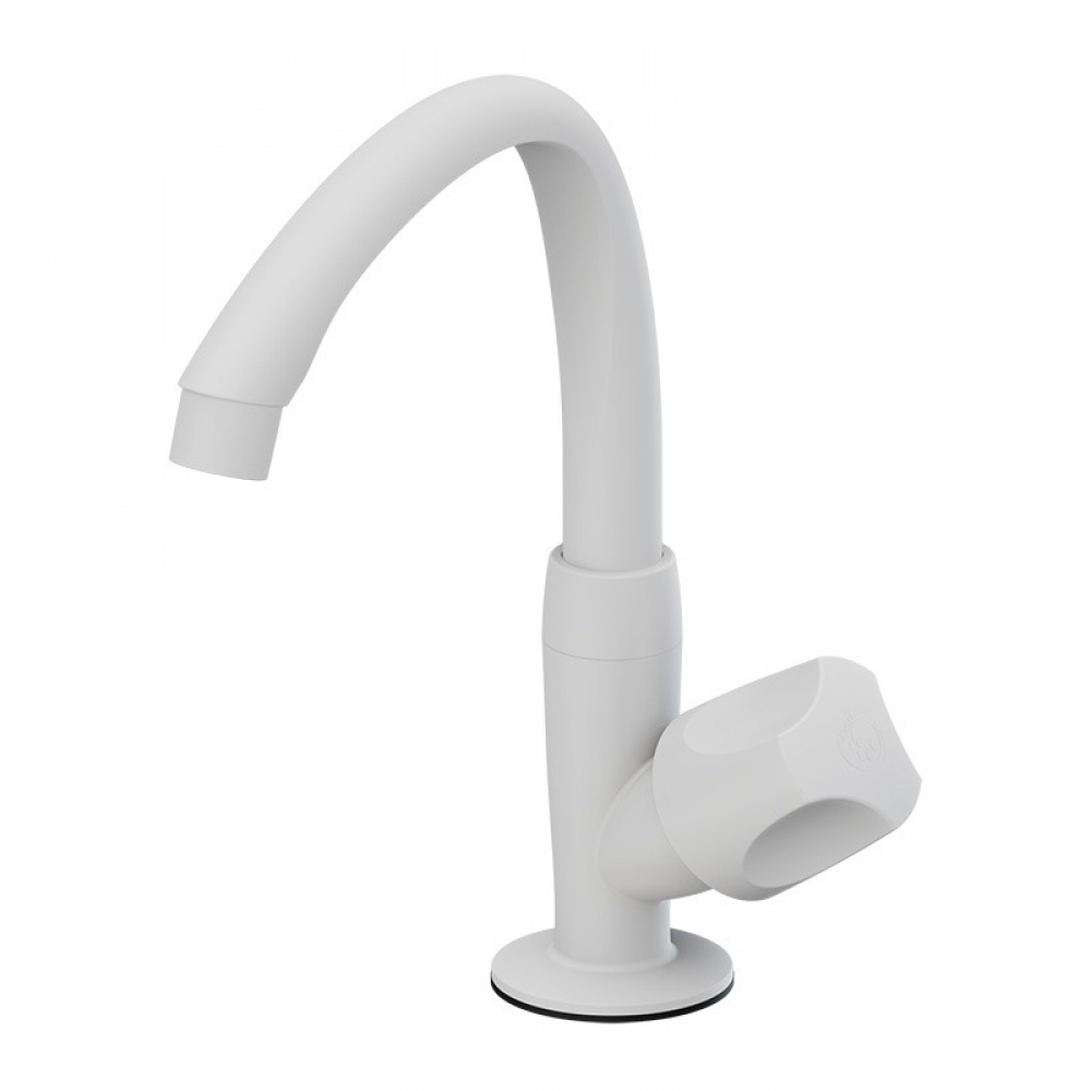 Torneira Cozinha Mesa Alta Móvel Orbe Branca 1/2 - Tigre#SIMONLEX#