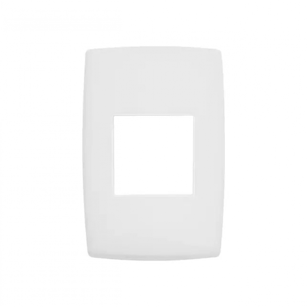 Placa 2x4 2Seções Adjacentes Pial Plus - Branco - Legrand#SIMONLEX#