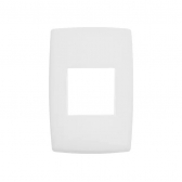 Placa 2x4 2Seções Adjacentes Pial Plus - Branco - Legrand#SIMONLEX#