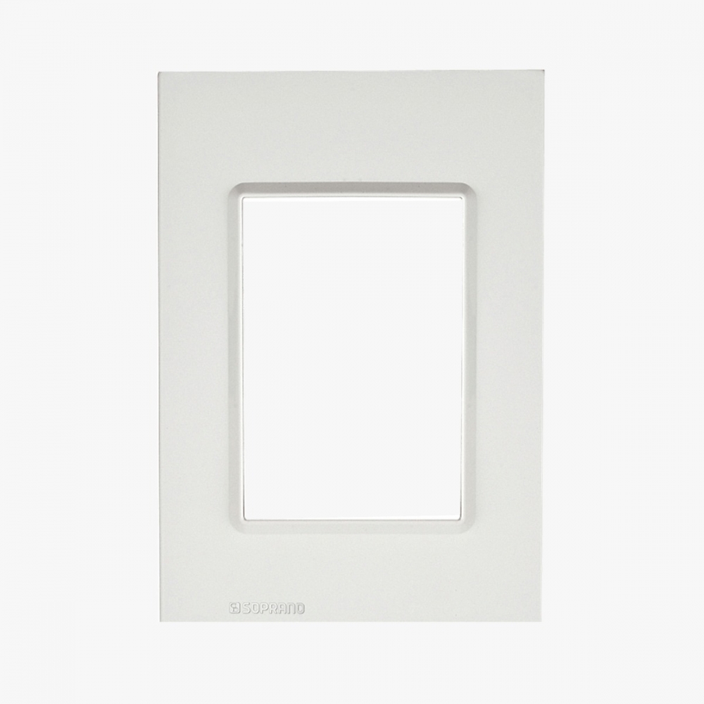 Placa 4x2 3 Modulo S/Suporte - Soprano#SIMONLEX#
