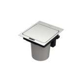 Lixeira Inox Embutir c/ Acionador Por Sensor Next 5L - Tramontina#SIM#