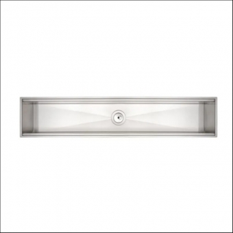 Canal Organizador Aco Inox 90cm - Tramontina#SIM#