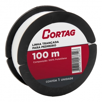 Linha Trançada para Pedreiro 100m  - Cortag#SIMONLEX#
