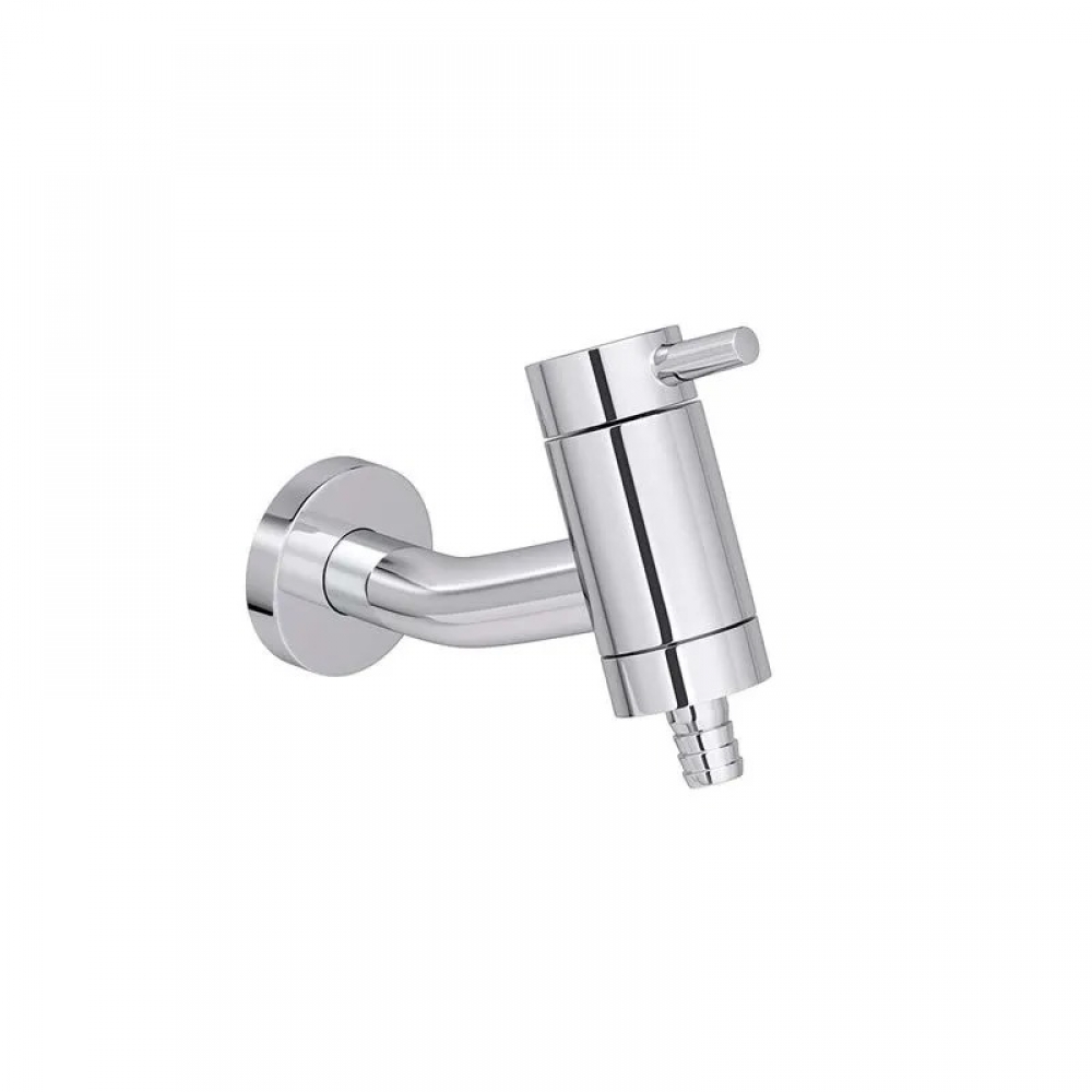 Torneira para Jardim e Tanque com Adaptador de Mangueira Link - Cromado - Deca#SIM#