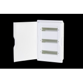Quadro de Distribuição de Pvc Embutir Branco 3/4 Disjuntores Sem Barramento - Krona#SIMONLEX#