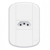 Fame Blanc + Tomada Padrao 2PT 20A CP#SIMONLEX#