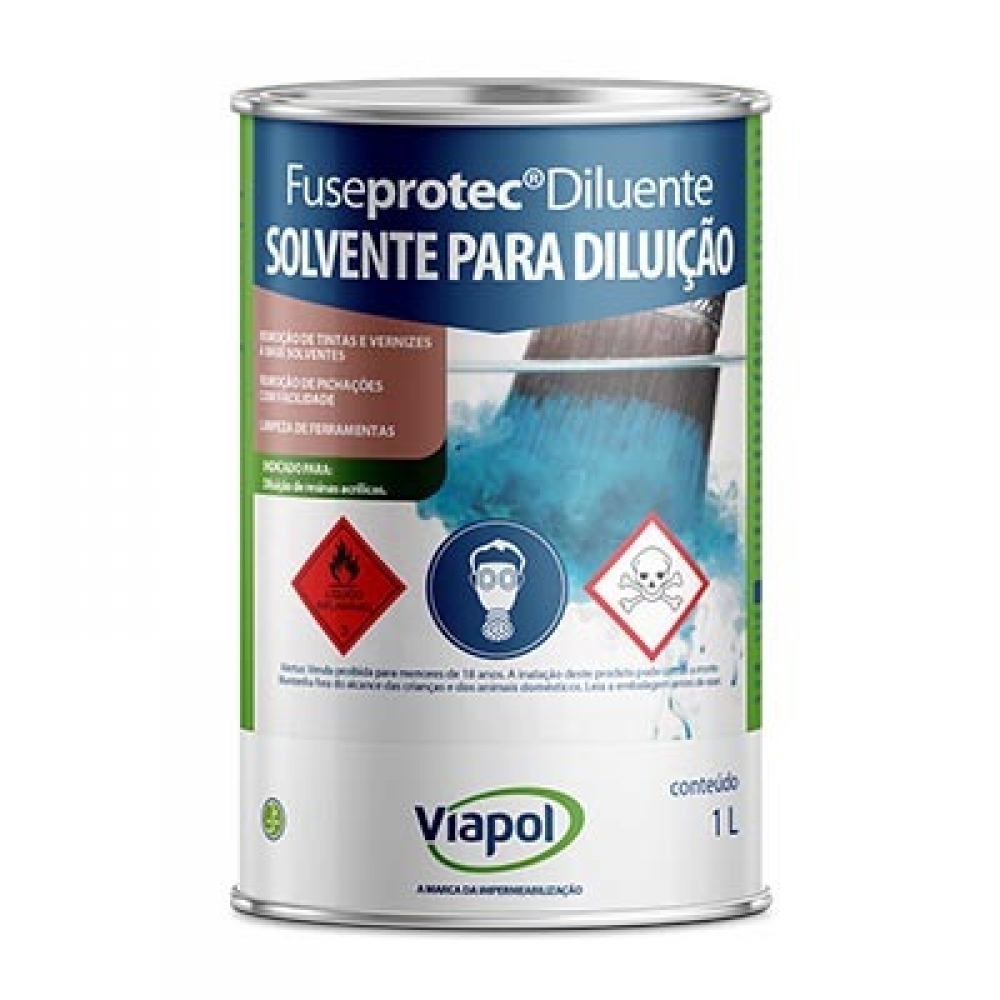 Diluente 1L Fuseprotec - Viapol teste#SIMONLEX#