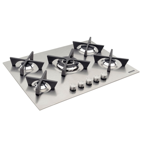 Cooktop a Gás de Inox Penta Flat 5 GX 70 Safestop - Tramontina#SIM#