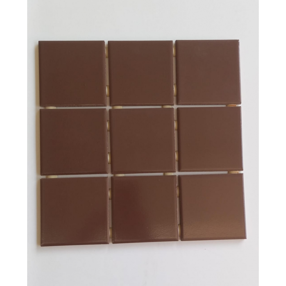 Revestimento Atlas 10x10 Om12477 Esmalt Drop System Marrom - Caixa Com 1,40 M2 - Atlas#SIMONLEX#