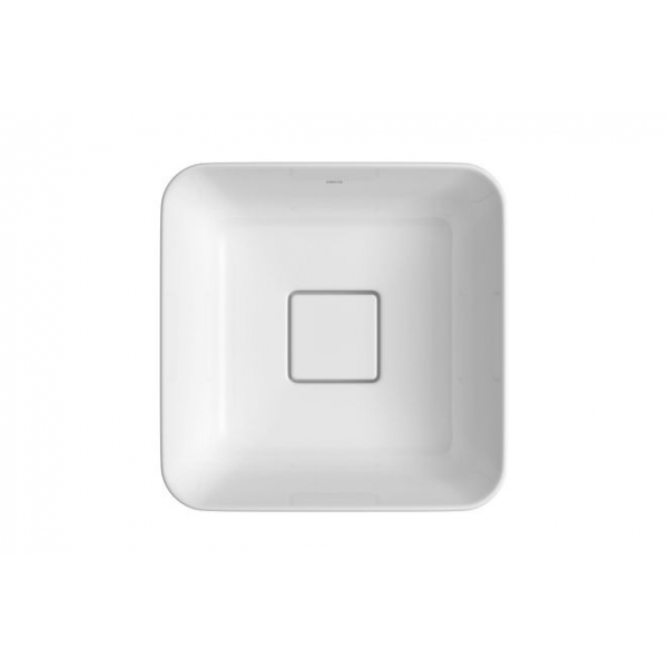 Cuba De Sobrepor Quadrada 30cm Slim - Branco - Deca#SIM#