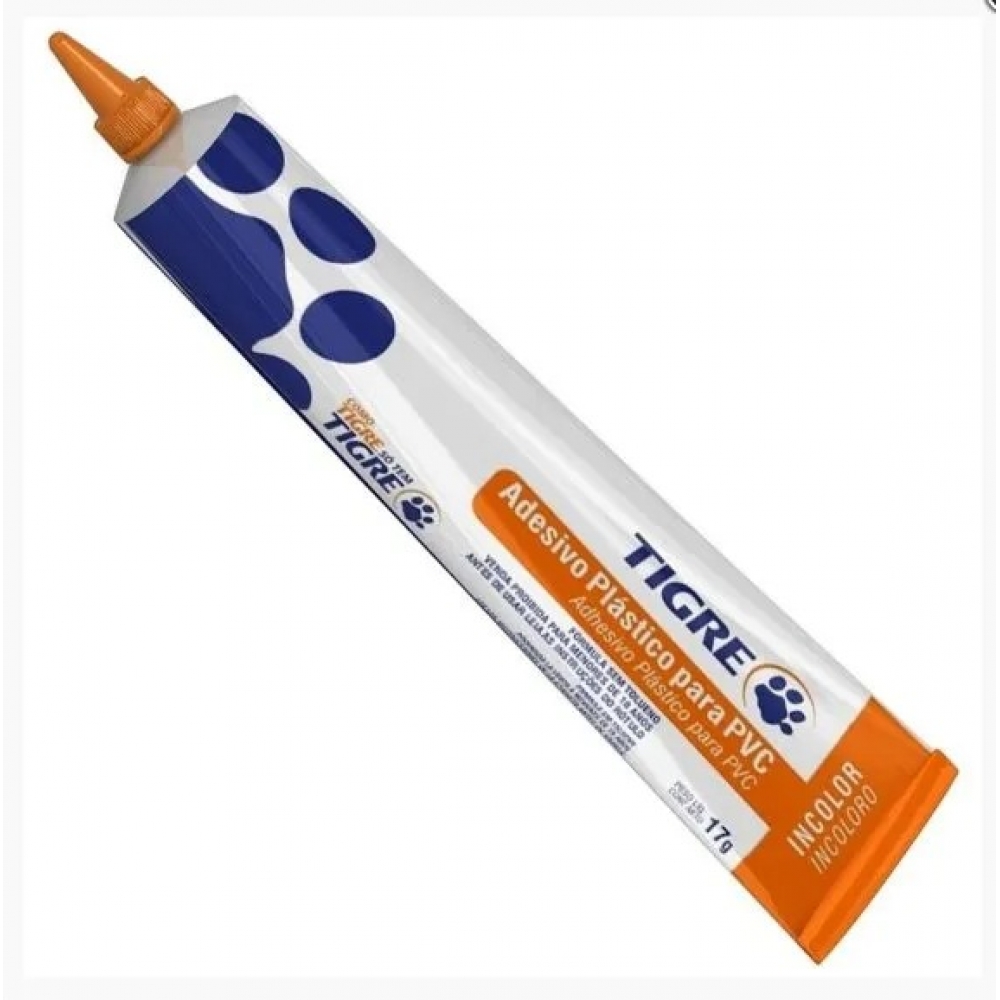 Adesivo Incolor Bisnaga 17g P/ Pvc - Tigre#SIMONLEX#