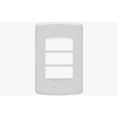 Duale Placa 4X2 3 Módulos Sem Suporte - Soprano#SIMONLEX#