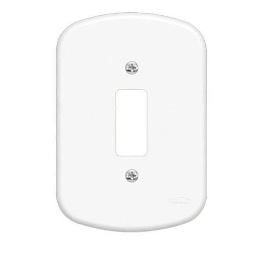 Fame Blanc Placa 4X2 C/ Furo Retangular#SIMONLEX#