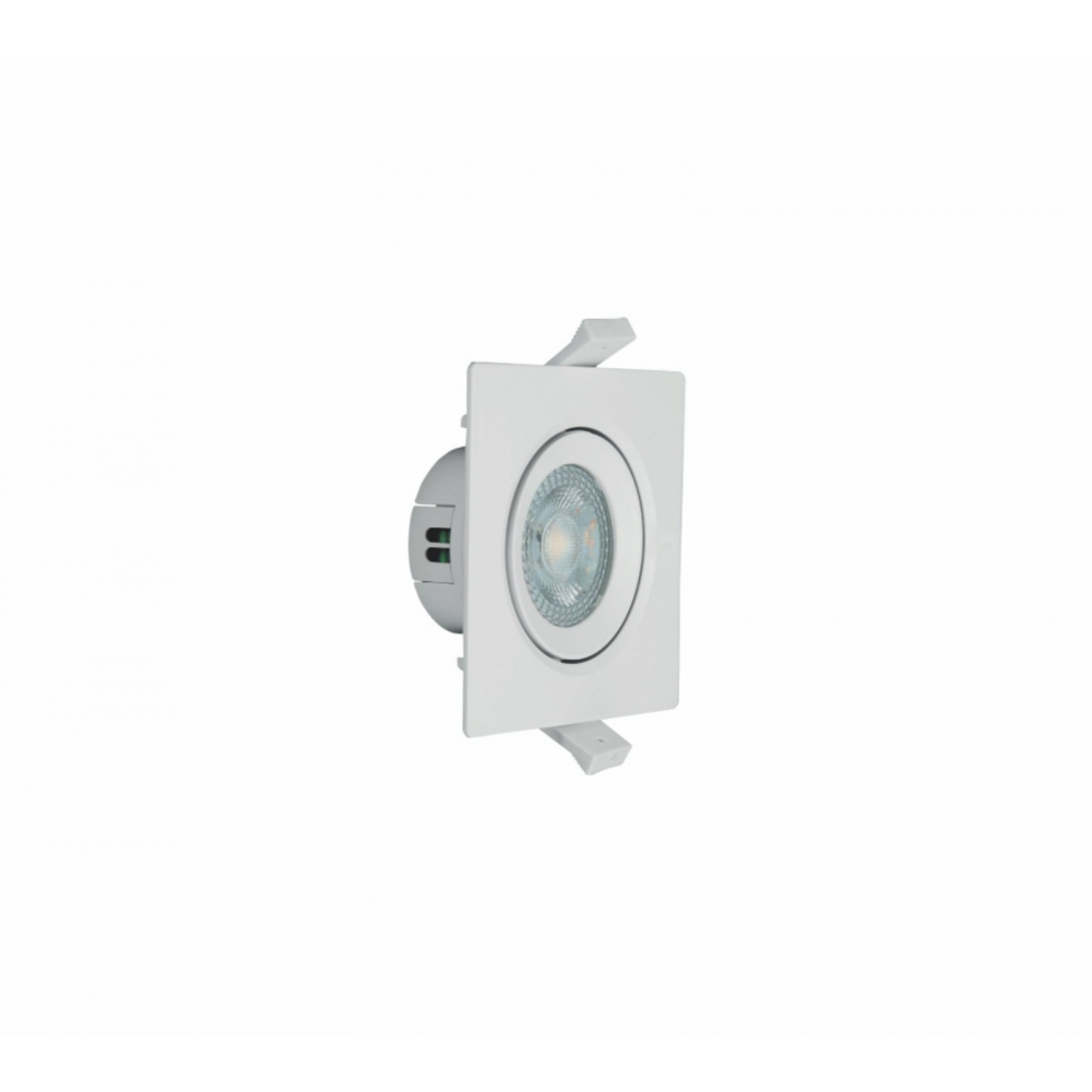 Spot Led Quadrado 4w 6500k Branco Autovolt - Pop - G-Light#Simonlex#