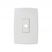 Módulo Saída de Fio Acetinado Com Placa Pial Plus - Branco - Legrand#SIMONLEX#