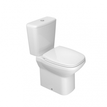 Bacia + Cx Acoplada Flex Kit Completo - Deca#SIM#