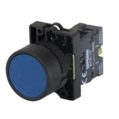 Botão Pulsador Azul C/Bloco - Soprano#SIMONLEX#