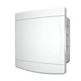 Quadro de Distribuição de Pvc Embutir Branco 3/4 Disjuntores Sem Barramento - Tigre#SIMONLEX#