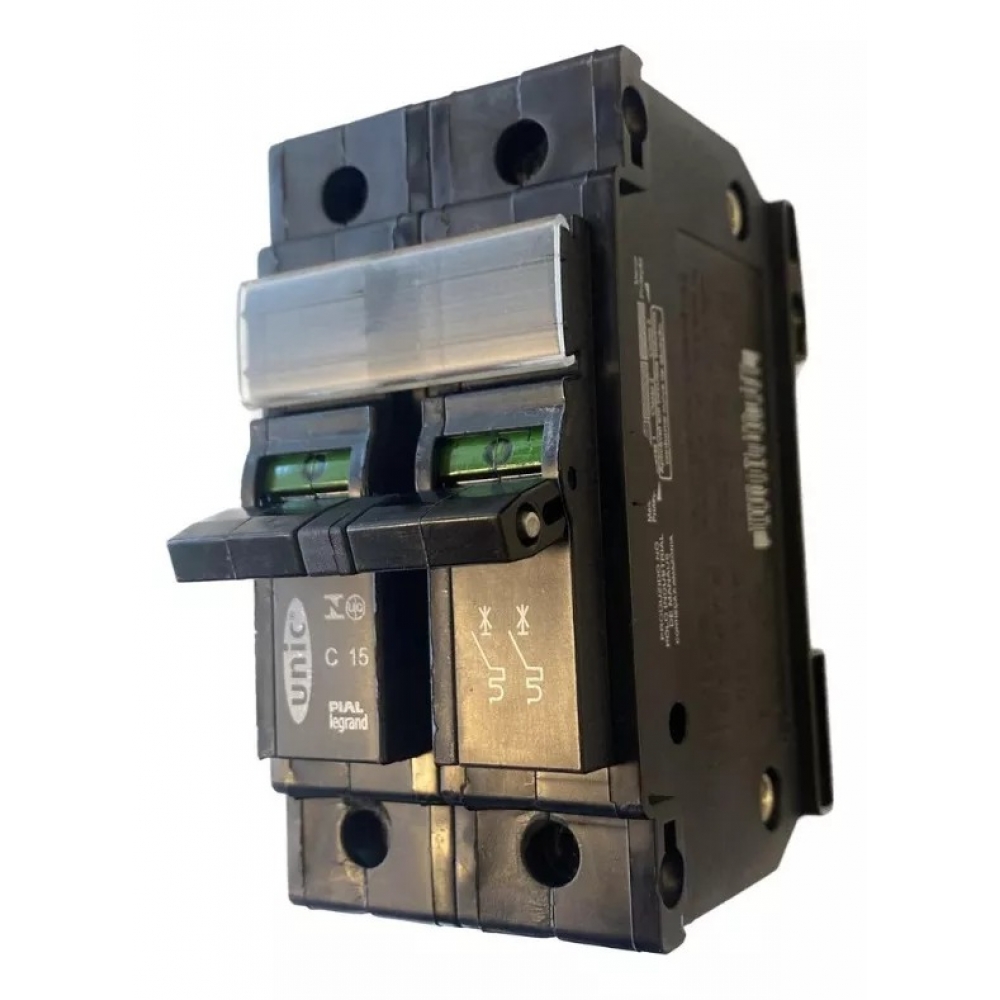 Disjuntor Bipolar Nema 15A - Pial#SIMONLEX#