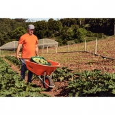 Carrinho De Mão C/Caçamba Plástica 4,8mm 110 L, Braço Metálico - Tramontina#SIMONLEX#