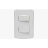 Duale Interruptor 2S Simples 10A - Soprano#SIMONLEX#