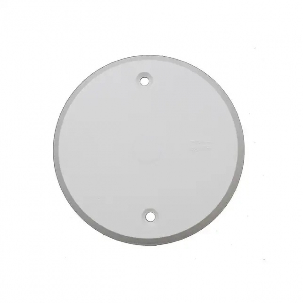 Placa 3x3 Redonda Saída Fio Jack 1/4 Pial Plus  - Branco - Legrand#SIMONLEX#
