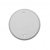 Placa 3x3 Redonda Saída Fio Jack 1/4 Pial Plus  - Branco - Legrand#SIMONLEX#