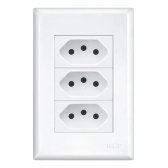 Evidence Tomada 2P+T 10A Tripla Padrão Brasil - Fame#SIMONLEX#