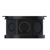 Caixa Octogonal pvc 4 X 4  Preta - Tigre#SIMONLEX#